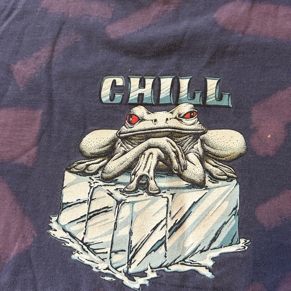 Life Forms Just Chill Vintage XL Tee ; Single stitch . Clean and in great shape! - Picture 3 of 7